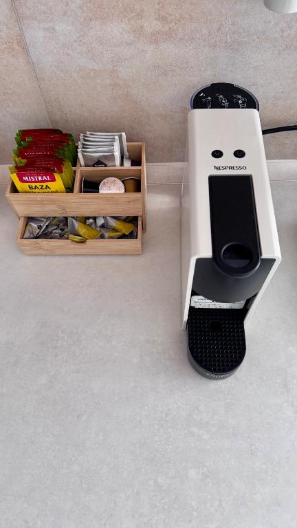 A kitchen or kitchenette at ZARA LUXURY APARTMENTS The absolute center of Žilina