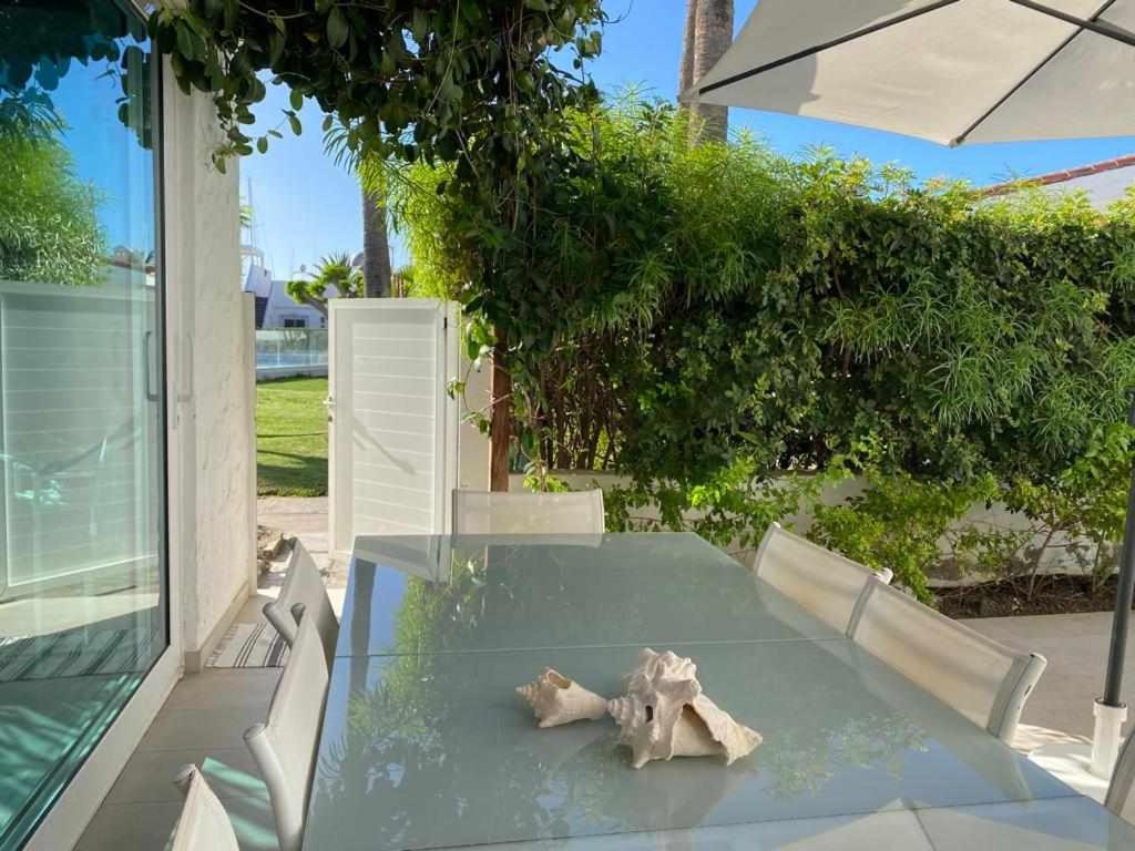 Vonkajšia záhrada v ubytovaní Relax Pasito Blanco
