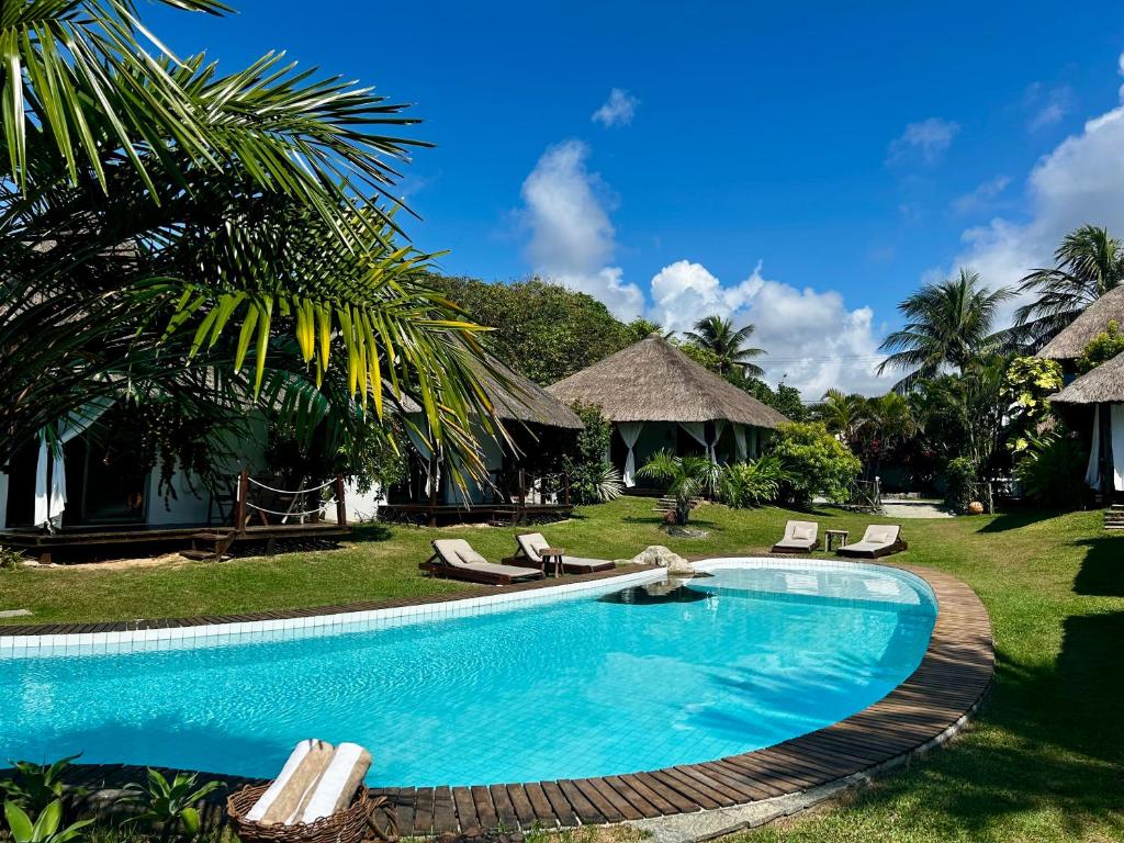 Bassein majutusasutuses Pousada Duna Paraiso Maceió või selle lähedal