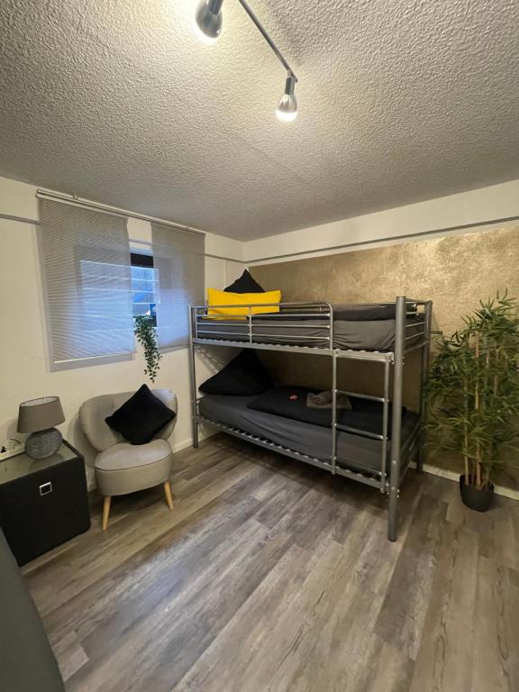 Postel nebo postele na pokoji v ubytování Gästehaus Sylvie