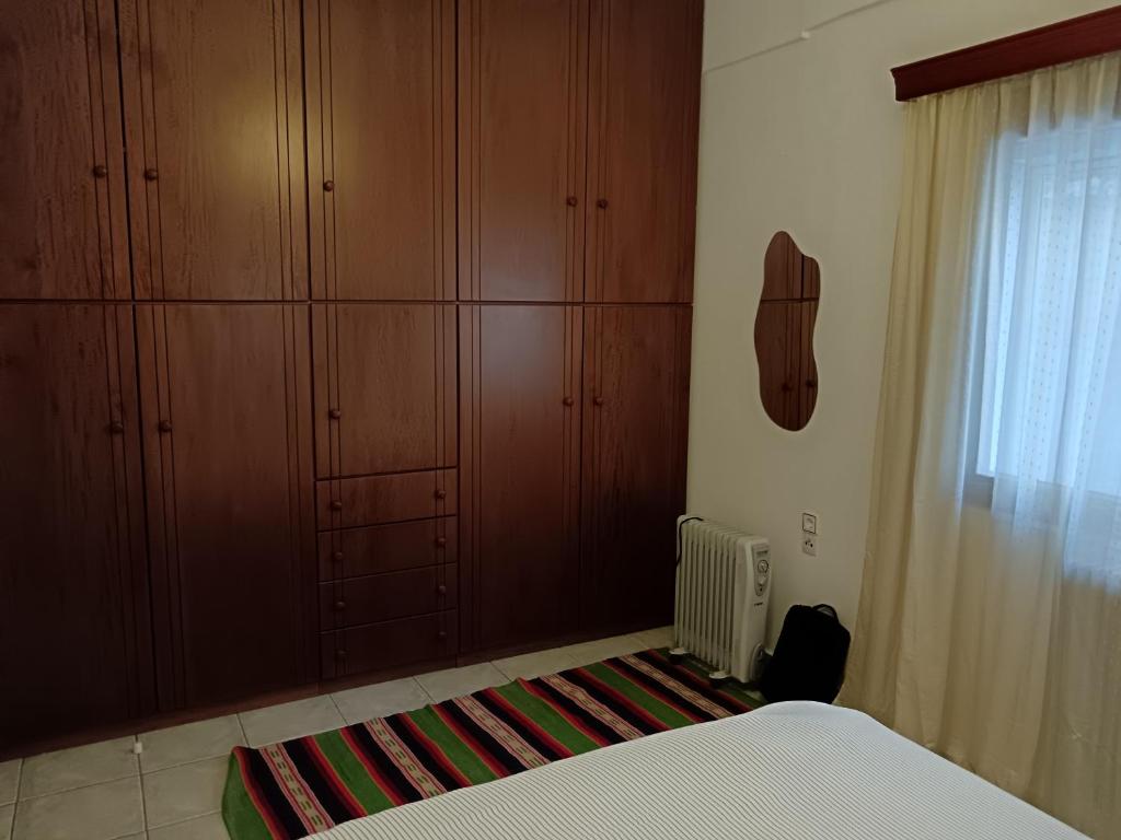 Postel nebo postele na pokoji v ubytování Super central apartment with a view