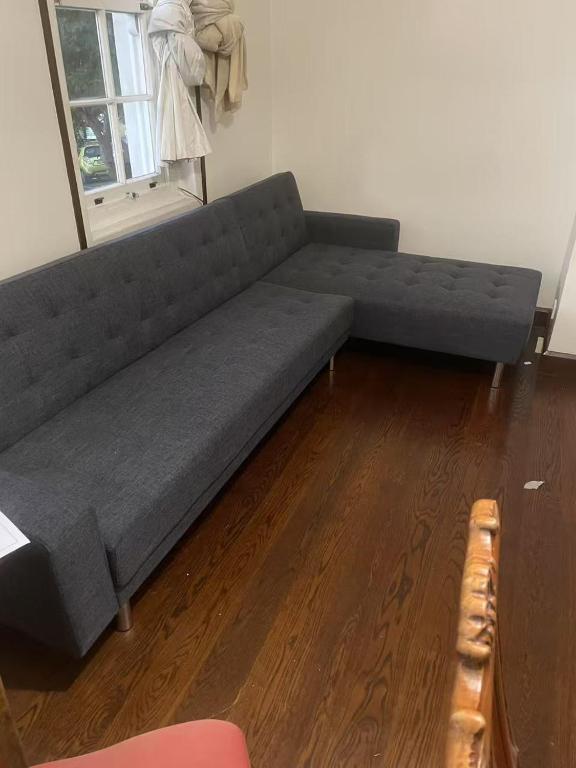 6 beds including 4 double beds and 2 single sofa beds in 1 bedroom and 1 living room apartment - Resim 11