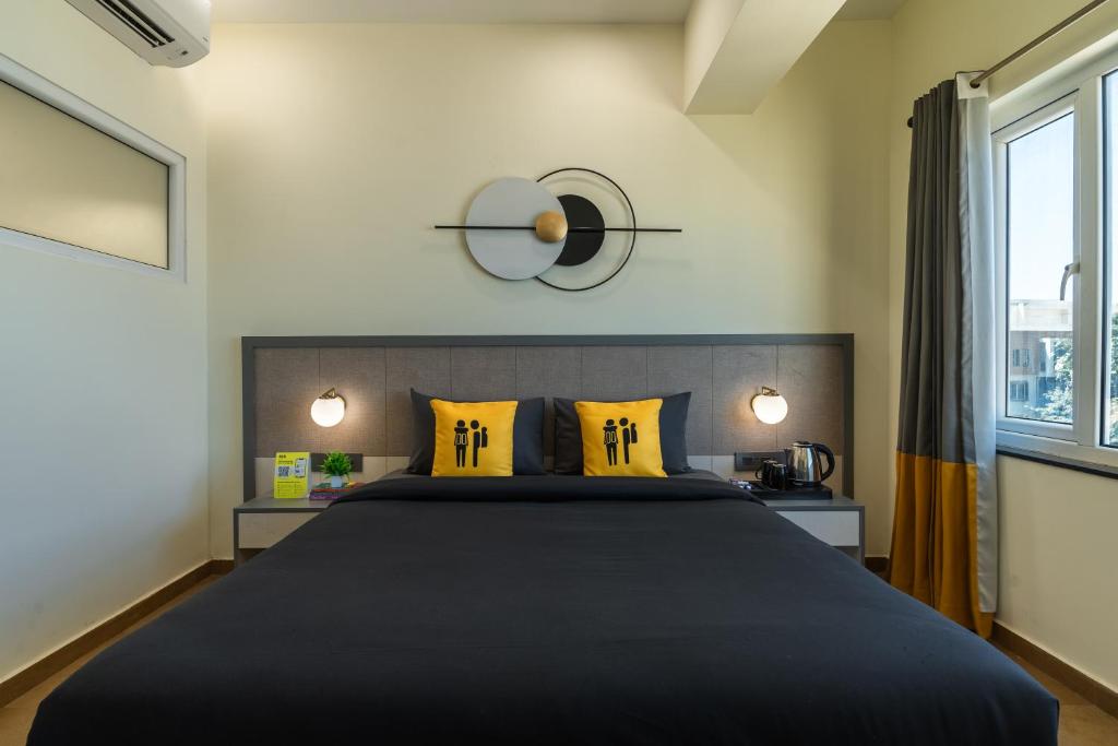 Postel nebo postele na pokoji v ubytování The Hosteller Bangalore, Marathahalli