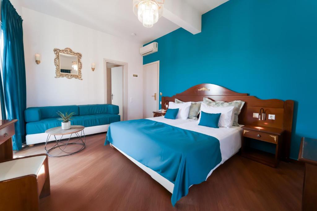 Postel nebo postele na pokoji v ubytování Diana Hotel