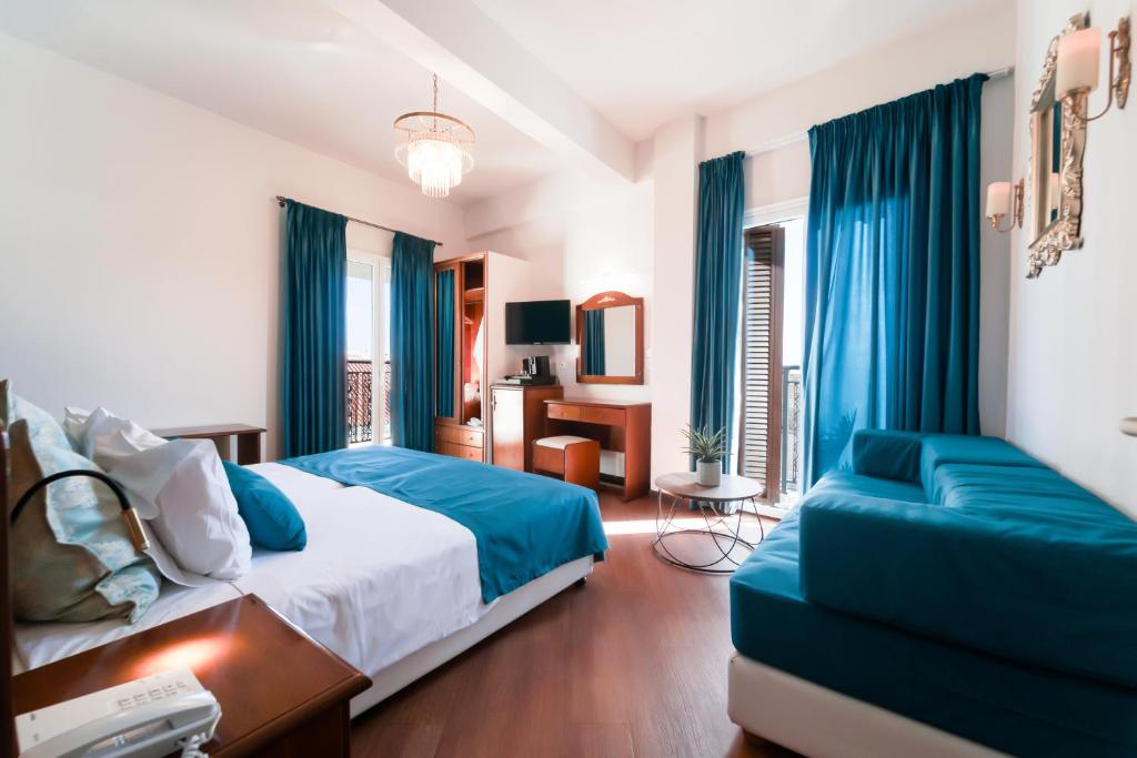 Postel nebo postele na pokoji v ubytování Diana Hotel