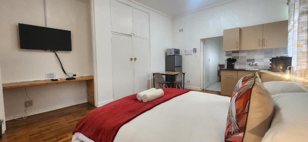 Kuchyň nebo kuchyňský kout v ubytování Carrington Guesthouse