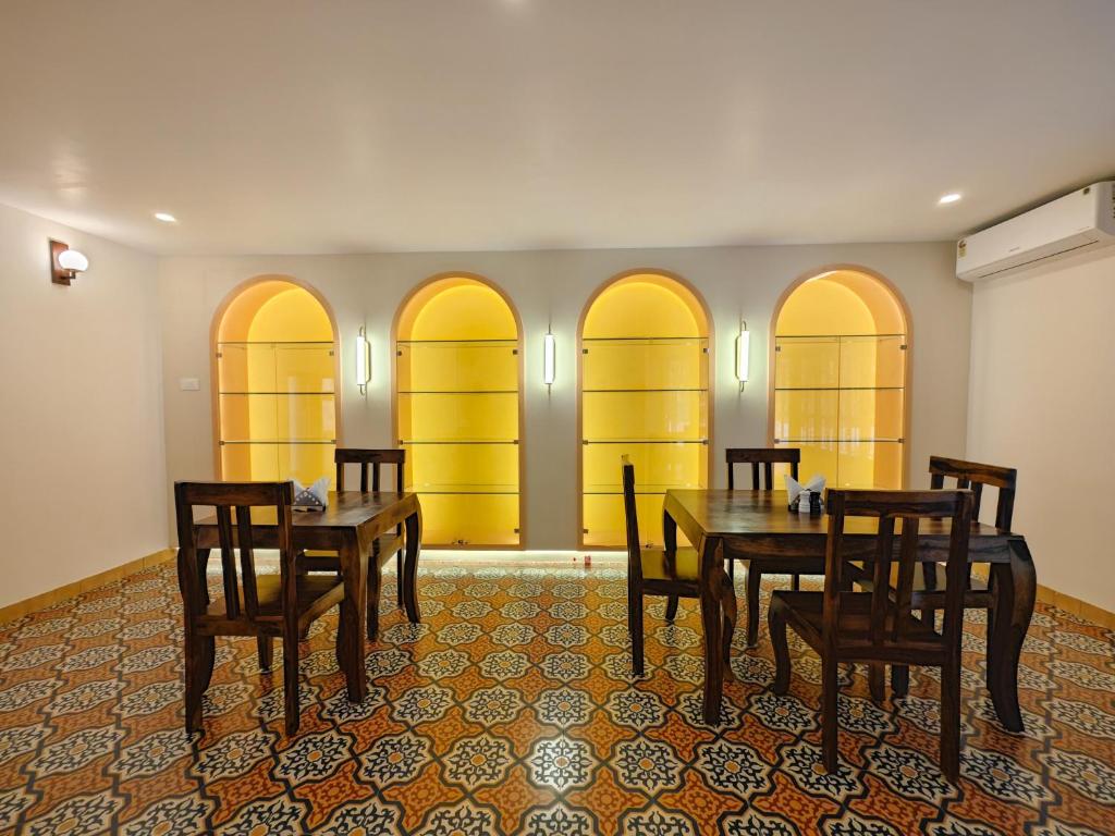 Posezení v ubytování Ibex Resorts, Coimbatore Kakarla