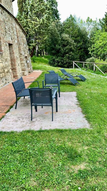 Zahrada ubytování Agriturismo Le Querciole in Val d'Orcia