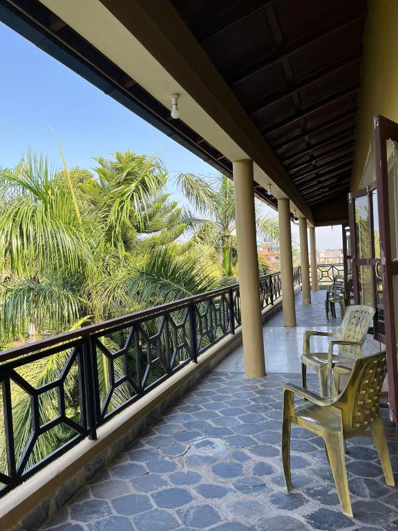 Balkón nebo terasa v ubytování Tiger Residency Resort