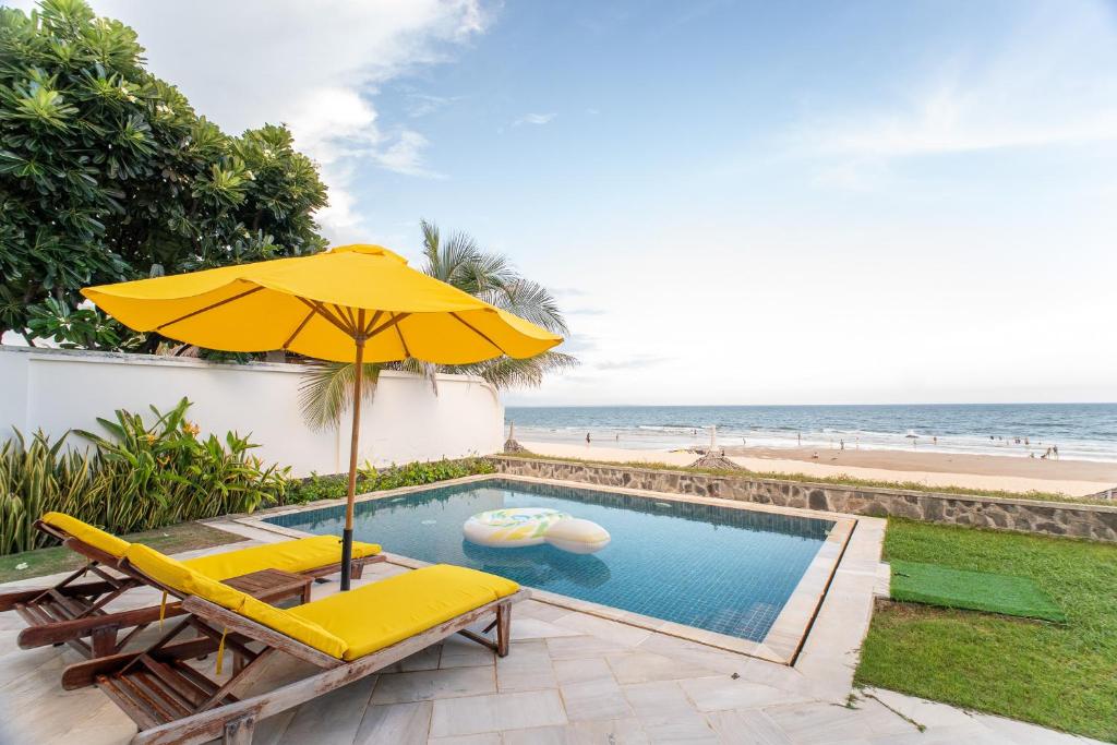 Villa có Hồ bơi trên Bãi biển