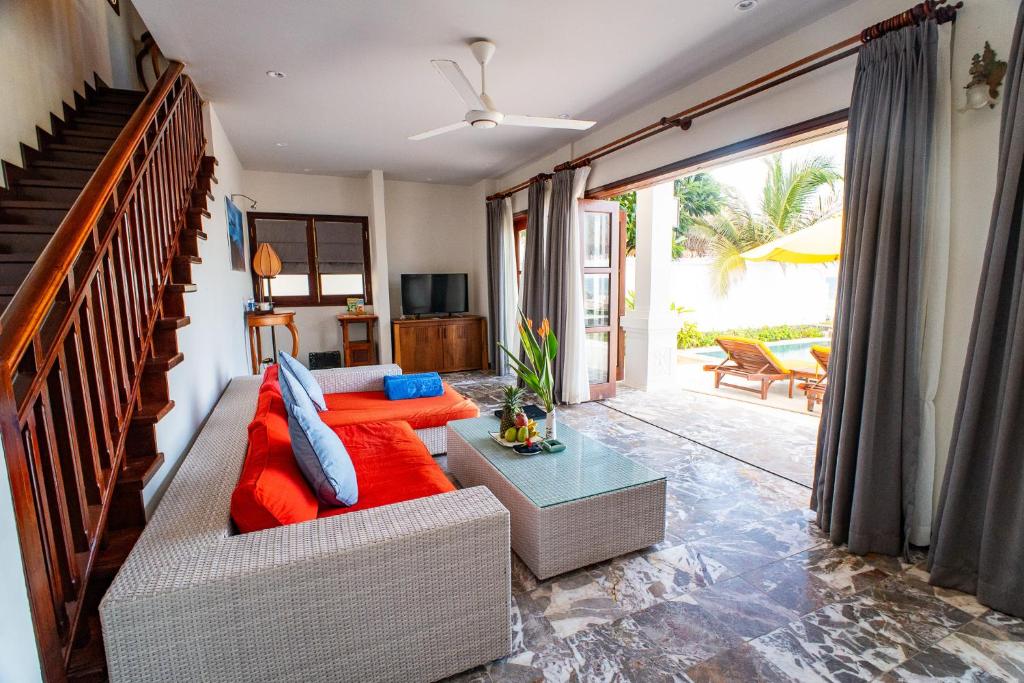 Villa có Hồ bơi trên Bãi biển