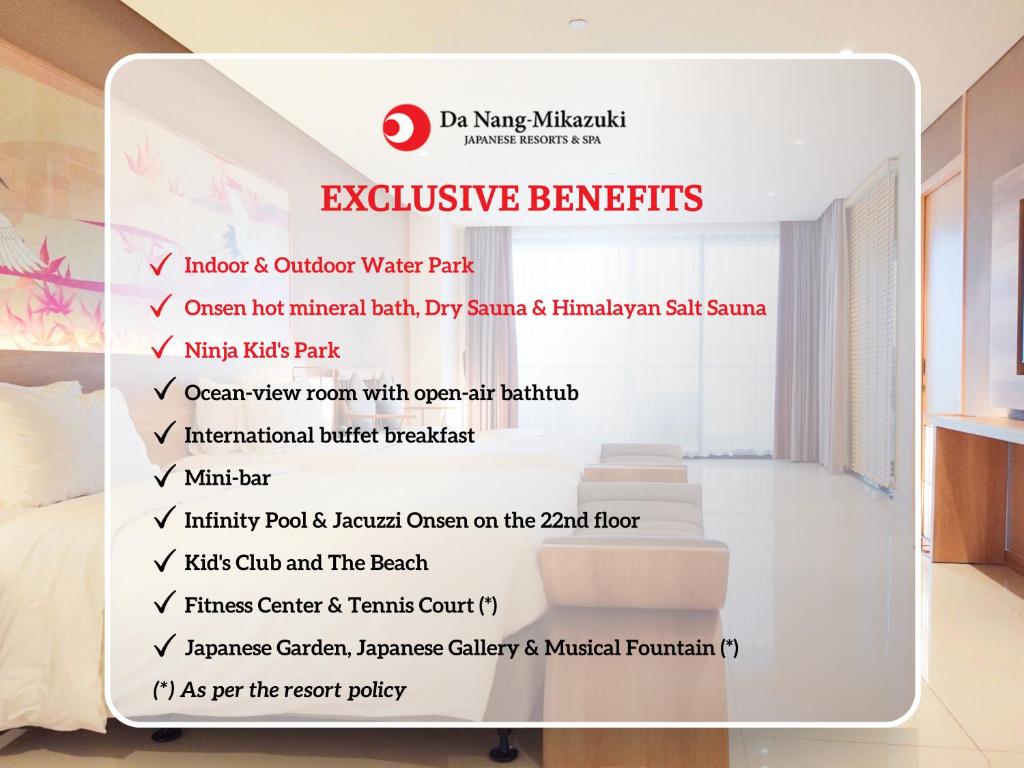Special Offer - Premium Deluxe Twin Room with Ocean View - Onsen & Water Park Inclusive