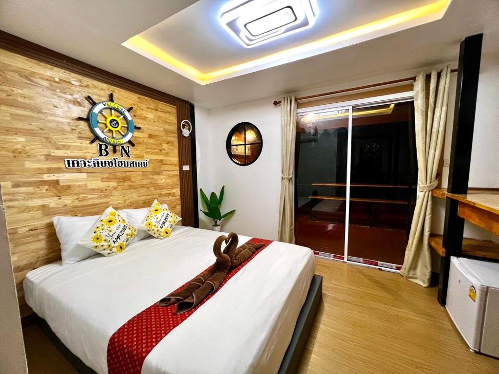 Bnเกาะลิบงโฮมสเตย์ - Double Room With Sea View