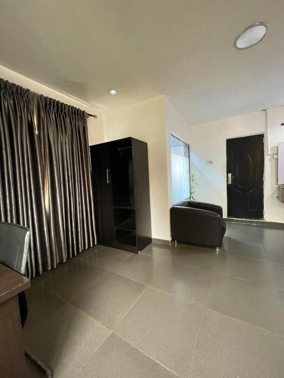 TV a/nebo společenská místnost v ubytování Apartment 1A