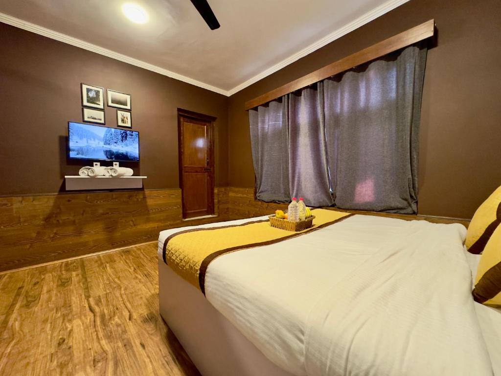 TV a/nebo společenská místnost v ubytování Hotel Jafson Accommodates
