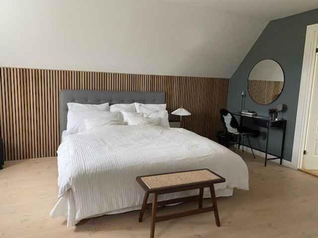 Postel nebo postele na pokoji v ubytování Luxury Country House In Nature With Wellness