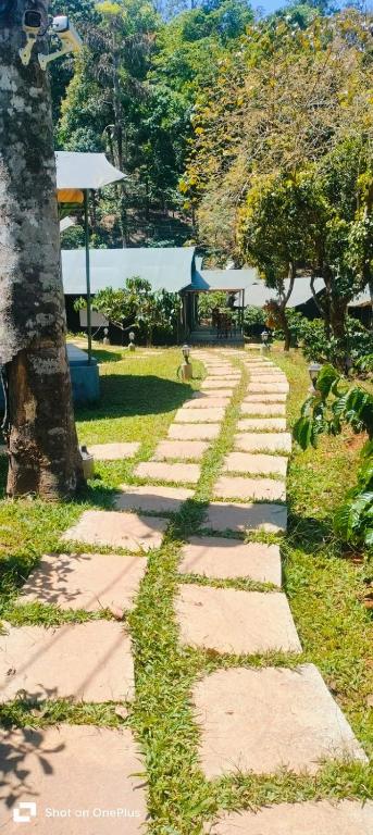 Κήπος έξω από το Three Hills Resort Coorg