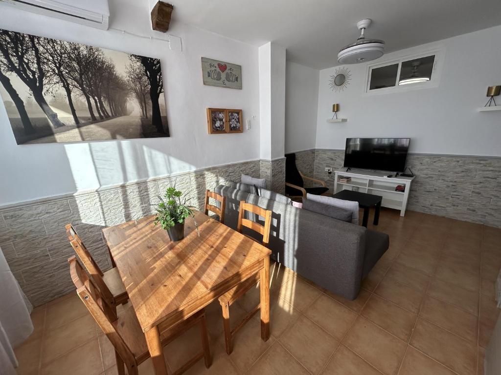 Kuchyňa alebo kuchynka v ubytovaní Apartamento frente al Mar Pedregalejo