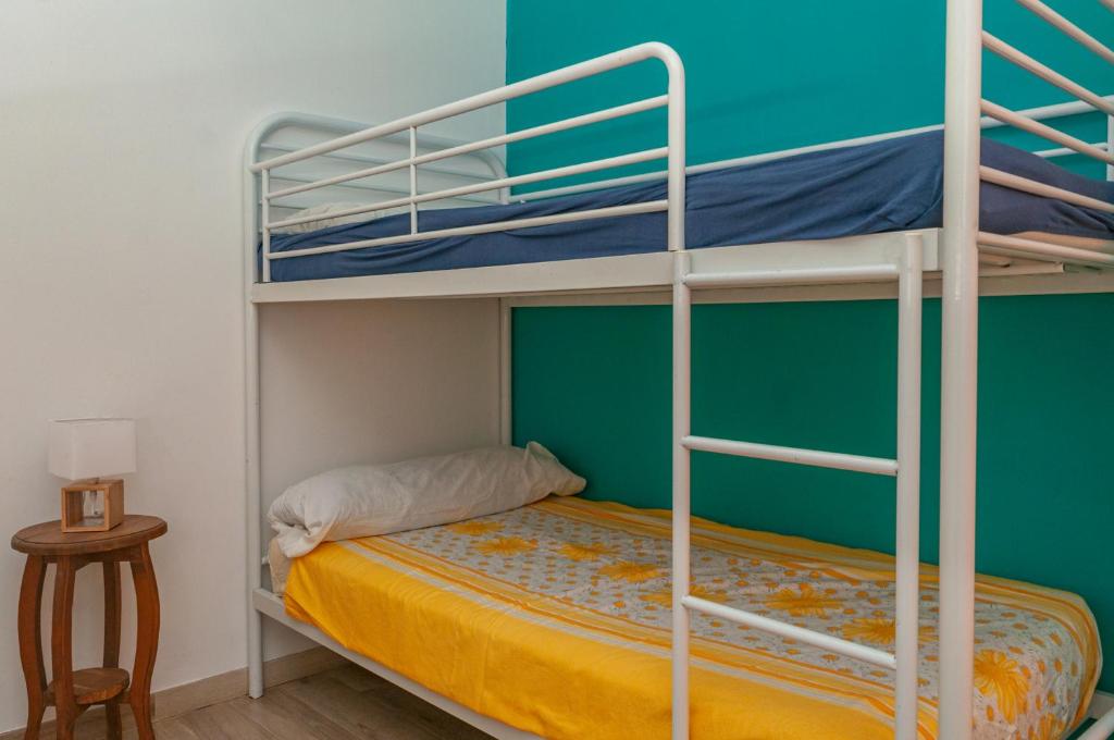 Postel nebo postele na pokoji v ubytování Nido Aguila Blanca