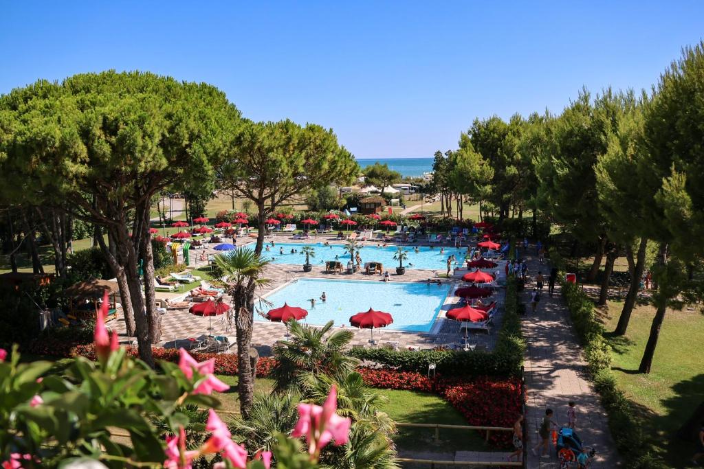 Bazén v ubytování Il Tridente Hotel nebo v jeho okolí
