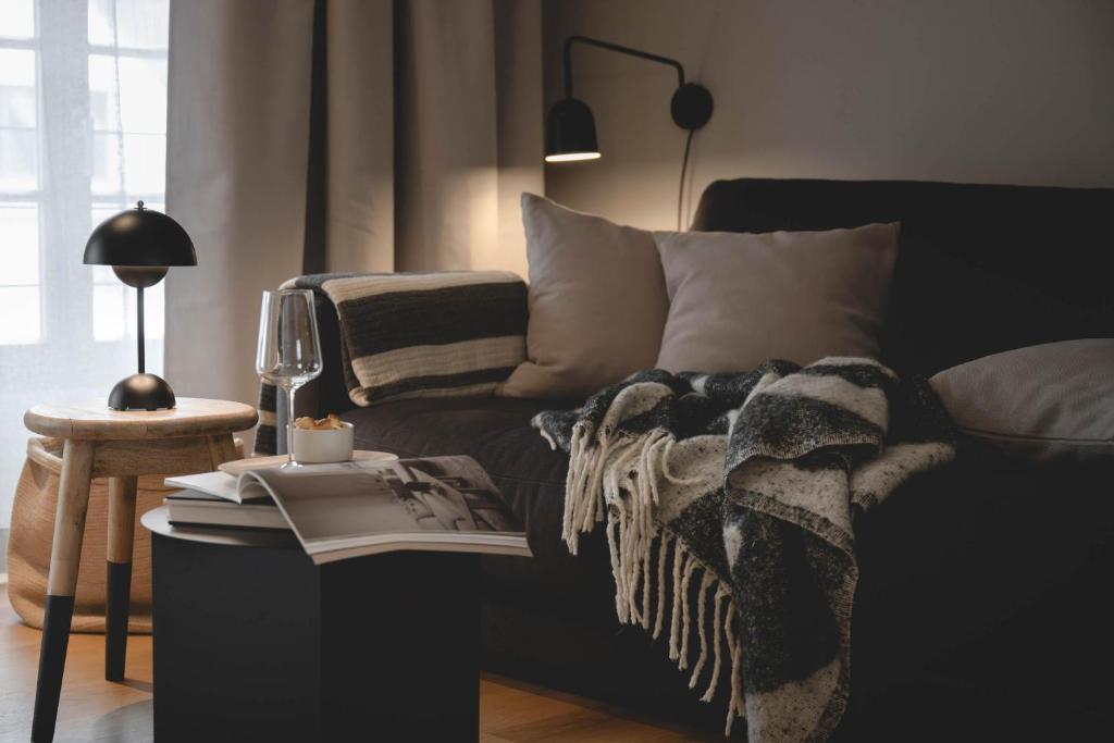 Posezení v ubytování Klara Rooms