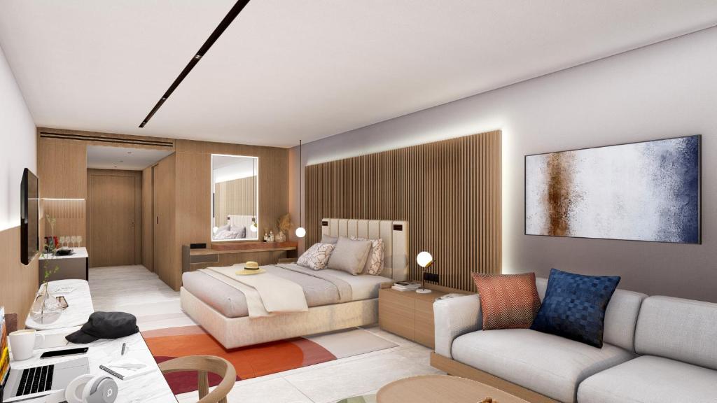 Area soggiorno di The Noor Hotels & Resorts