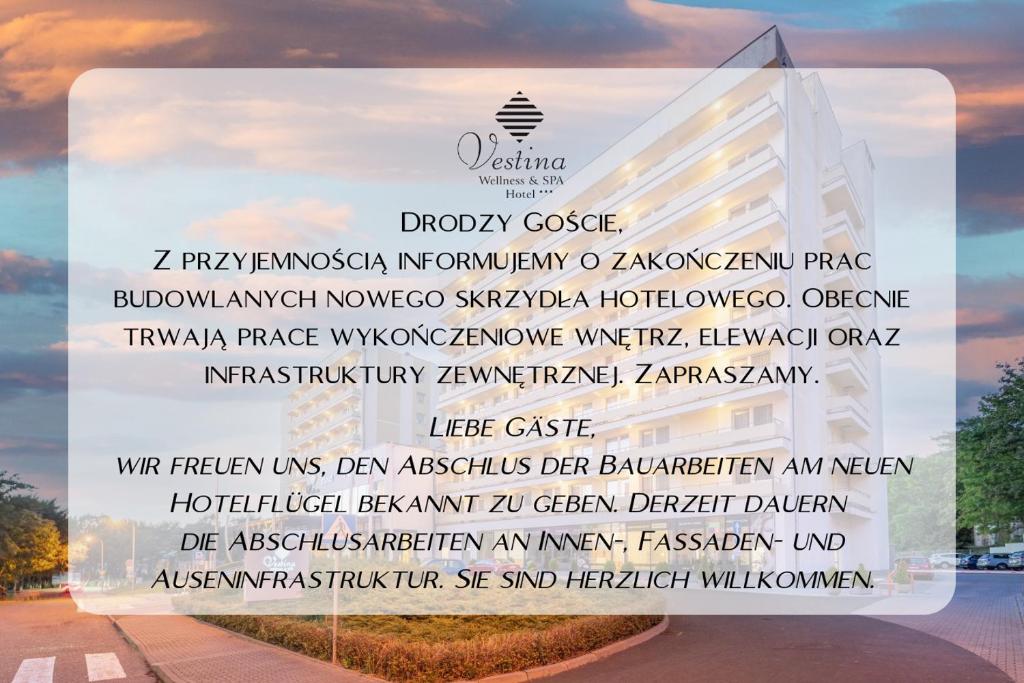 Fotografie z fotogalerie ubytování Vestina Wellness & SPA Hotel v destinaci Międzyzdroje