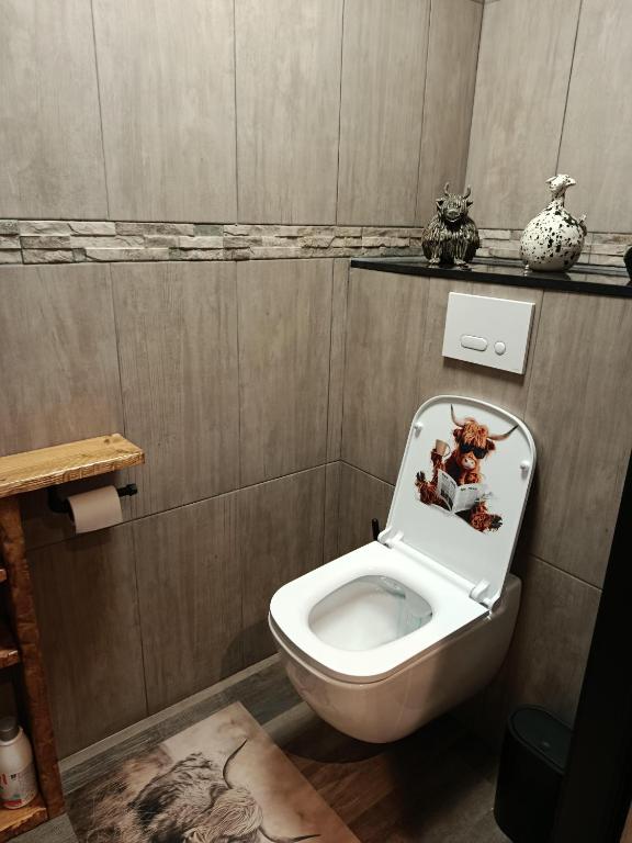 Koupelna v ubytování Hoeve 203