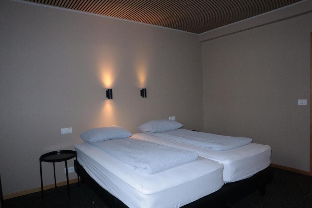 Postel nebo postele na pokoji v ubytování Blue Viking Guesthouse