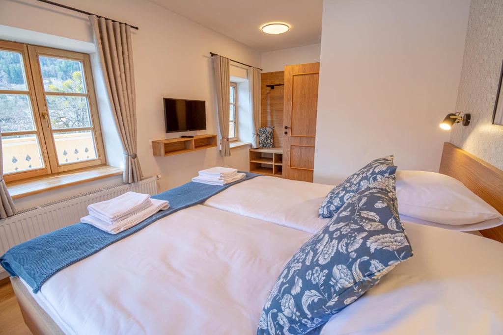 Postel nebo postele na pokoji v ubytování Lake Bled Apartments