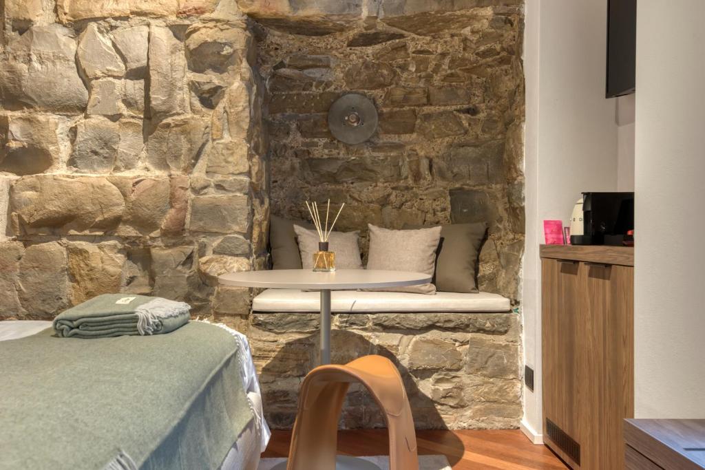 Posezení v ubytování Le Torri Suites