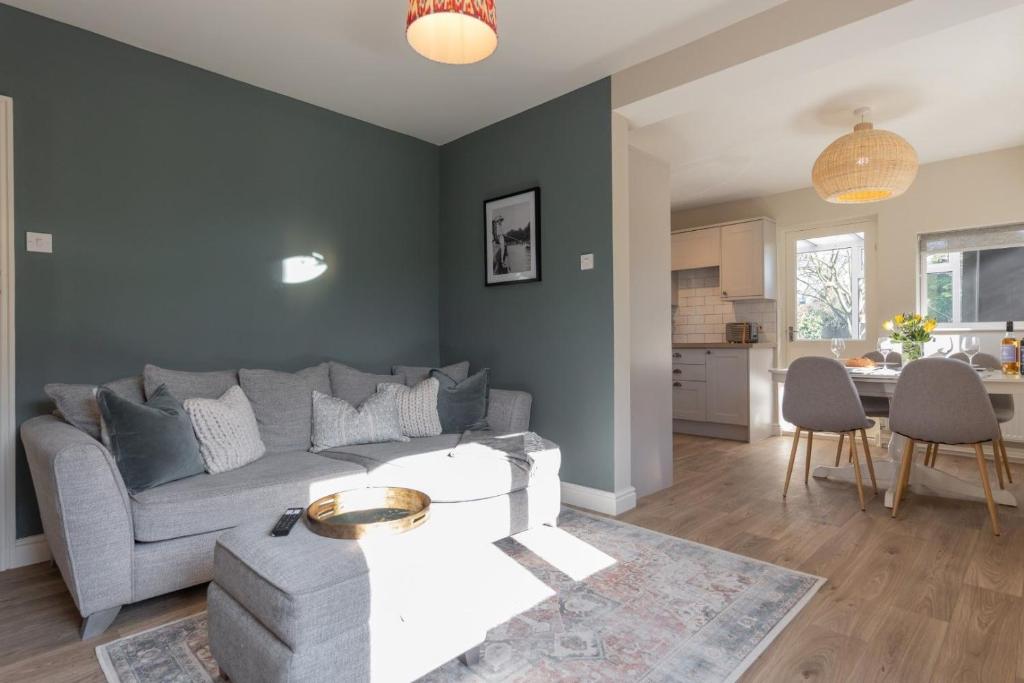 O zonă de relaxare la Aberford, a charming bungalow near Southwold