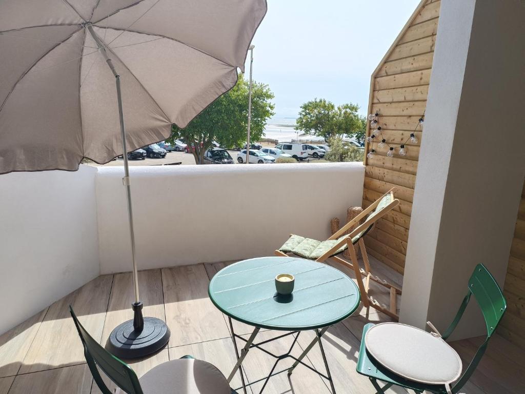 Fotografie z fotogalerie ubytování La Terrasse, studio vue mer v destinaci Rivedoux-Plage