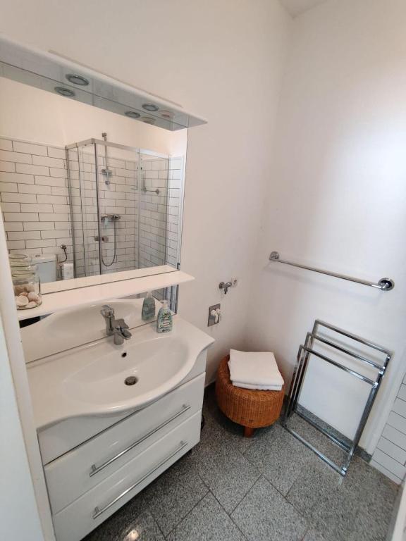 Koupelna v ubytování Amstetten Apartment