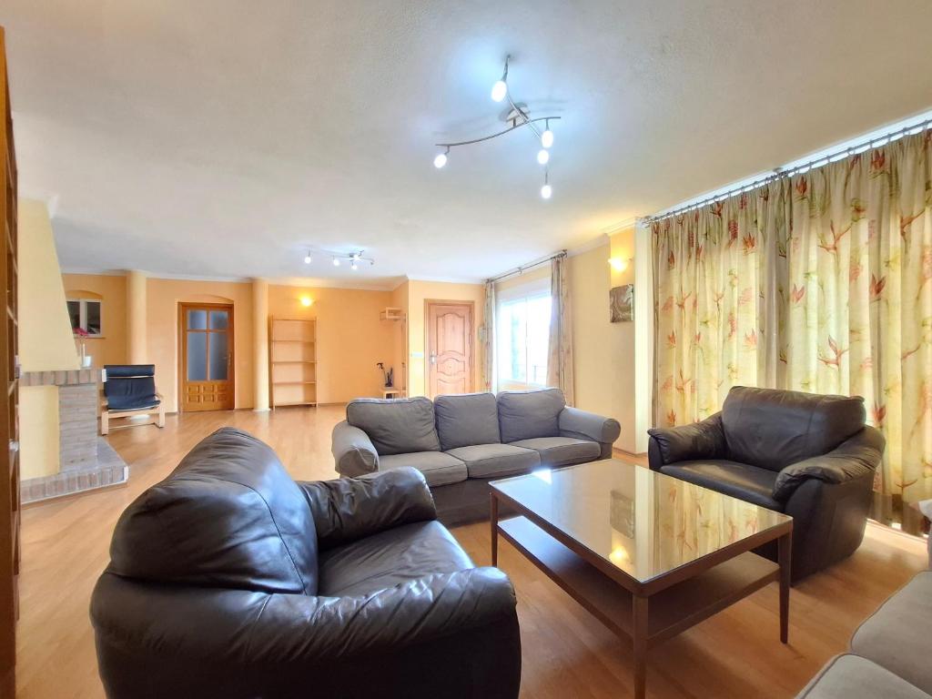 A seating area at Casa Gaviota