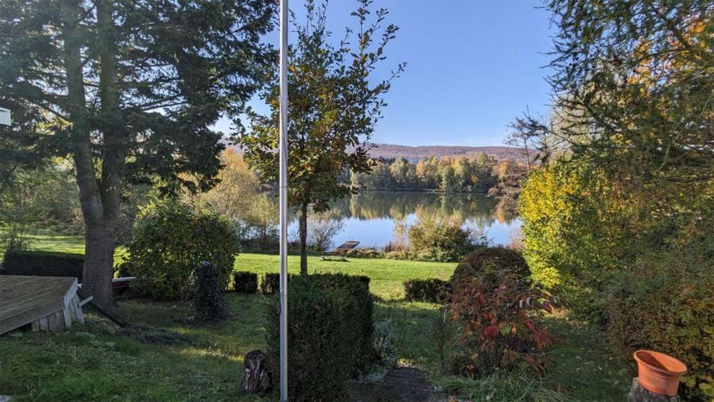 Camping und Ferienpark Humboldtsee - Voll Ausgestatteter Mietwohnwagen Mit Seeblick