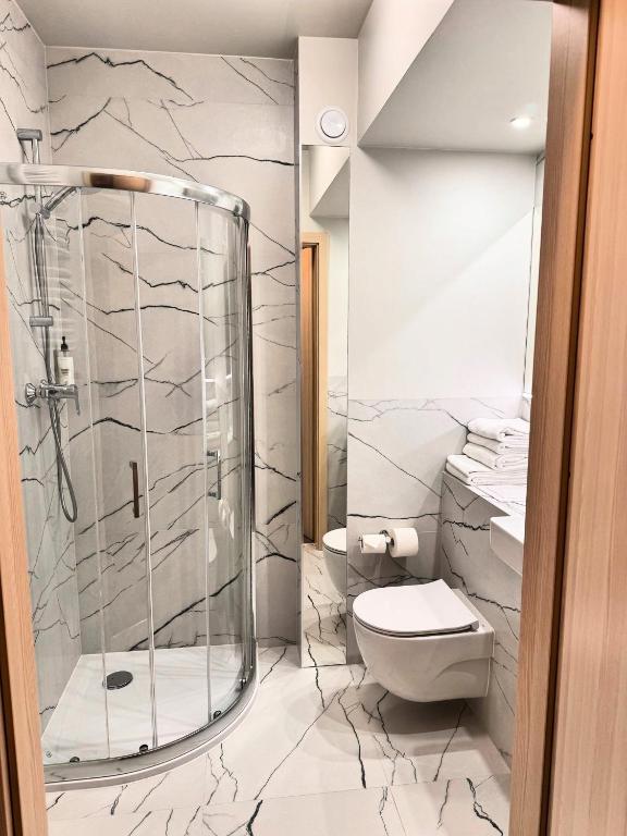 Kúpeľňa v ubytovaní Hotel Witkowski Warsaw Airport