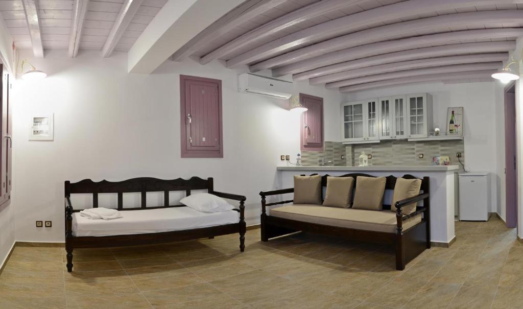 A seating area at Nicolas House 2