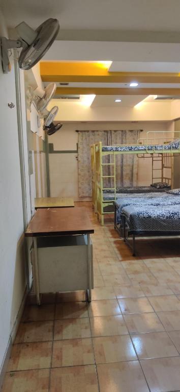 Postel nebo postele na pokoji v ubytování Bedspace Living
