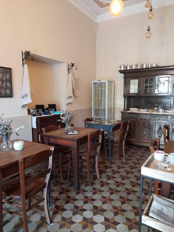 Restaurace v ubytování Albergo Milano 1920