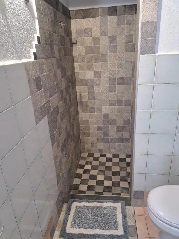 Kúpeľňa v ubytovaní Casa Toloi