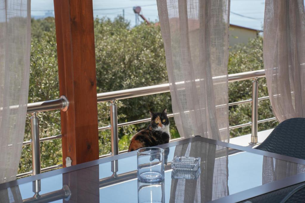 A balcony or terrace at SundayMar Stone House