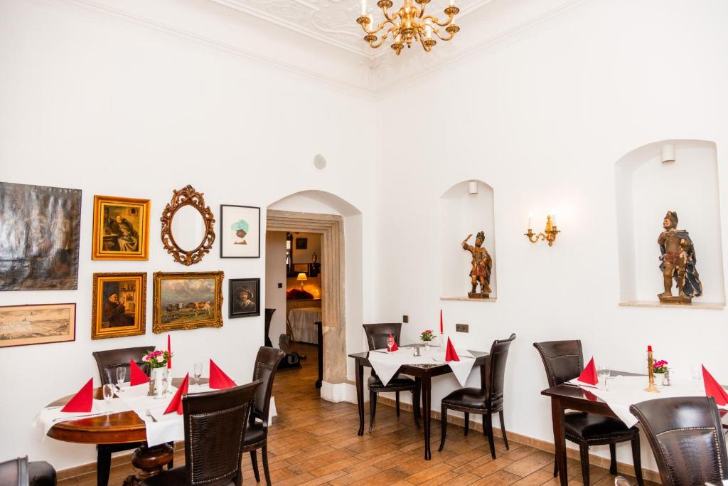 Restaurace v ubytování Hotel Schloss Schkopau