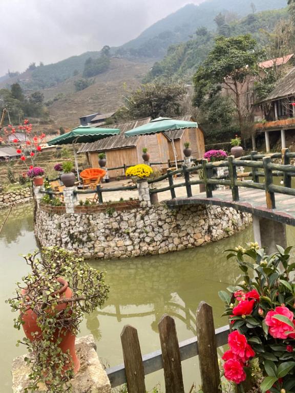 Phong cảnh thiên nhiên gần chỗ nghỉ nhà dân