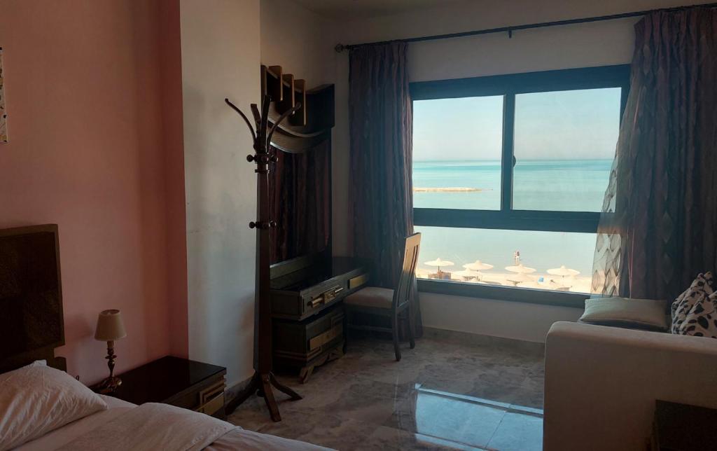 Posezení v ubytování Seafront apartment G311