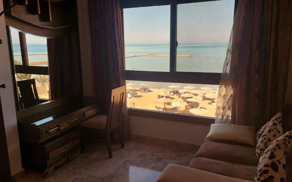 Posezení v ubytování Seafront apartment G311