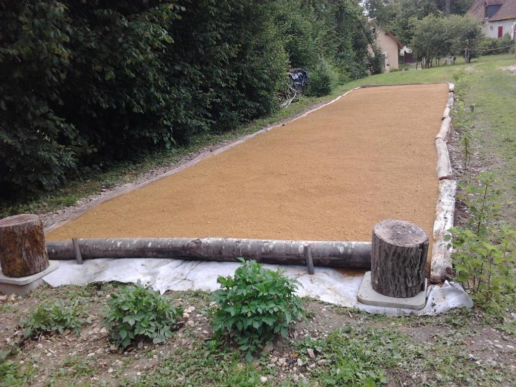 Zahrada ubytování la maison du sabotier