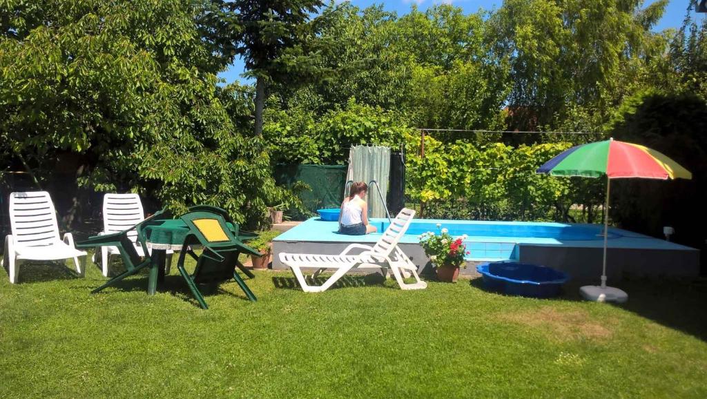 The swimming pool at or close to Apartment in Keszthely/Balaton 18986