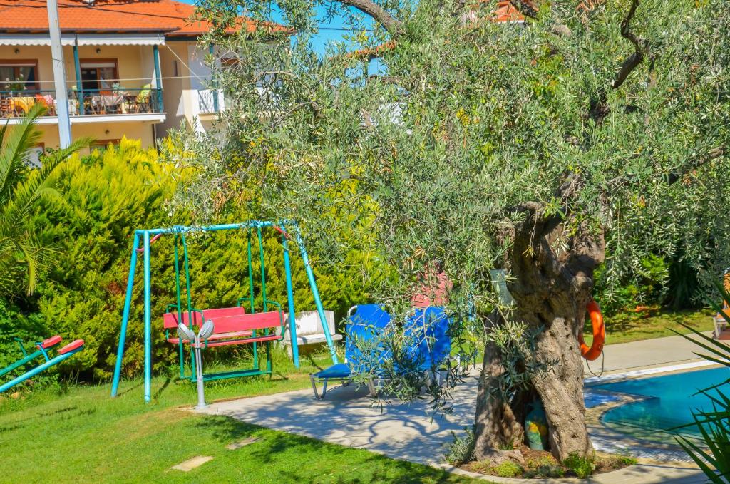 Zahrada ubytování Villa Eden