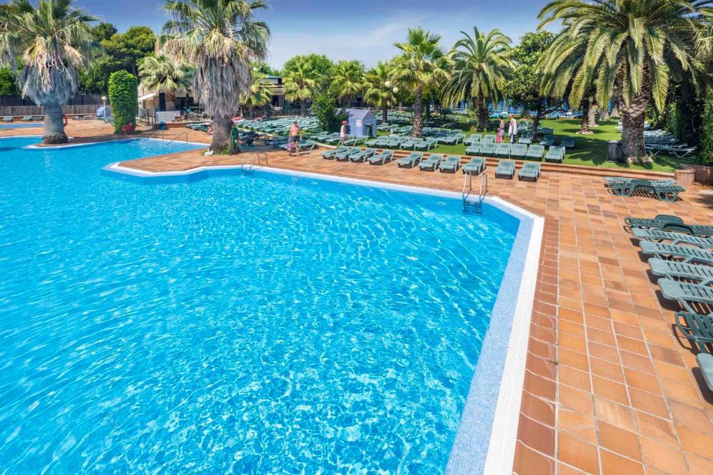 Bazén v ubytovaní Apartments in Blanes - Costa Brava 35181 alebo v jeho blízkosti